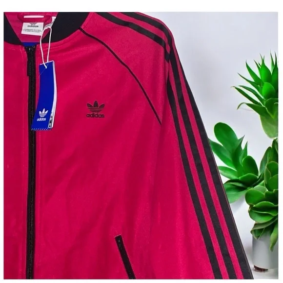 Adidas Women's Tracktop Track Jacket NWT Leoflage SST Size M - Picture 4 of 12